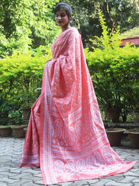 Thumbnail for Eri Silk(cold) Kantha (P) Saree