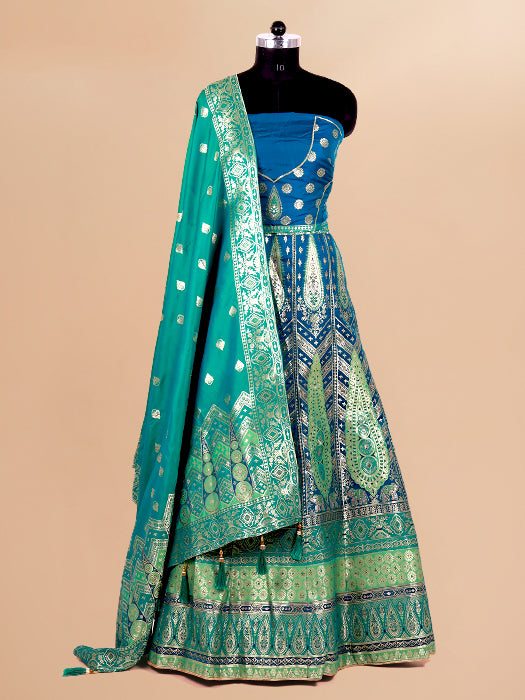 Banarasi Lehenga Choli with Dupatta