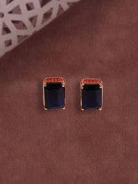 Thumbnail for Square Studed Stone Earrings