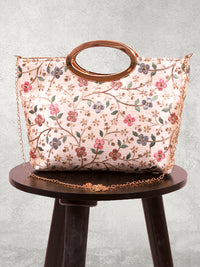 Thumbnail for Silk Fabric Embroidery Hand Bag