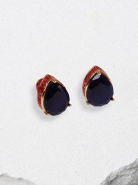 Thumbnail for Drop Studed Stone Earrings