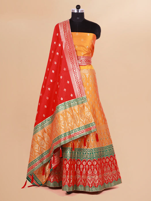 Banarasi Lehenga Choli with Dupatta