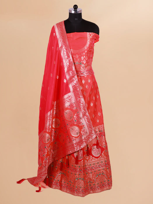 Banarasi Lehenga Choli with Dupatta