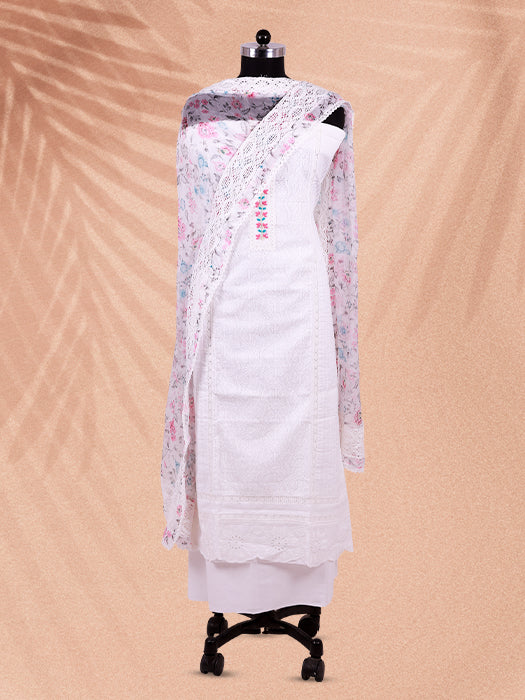 Cotton Chikankari Suit