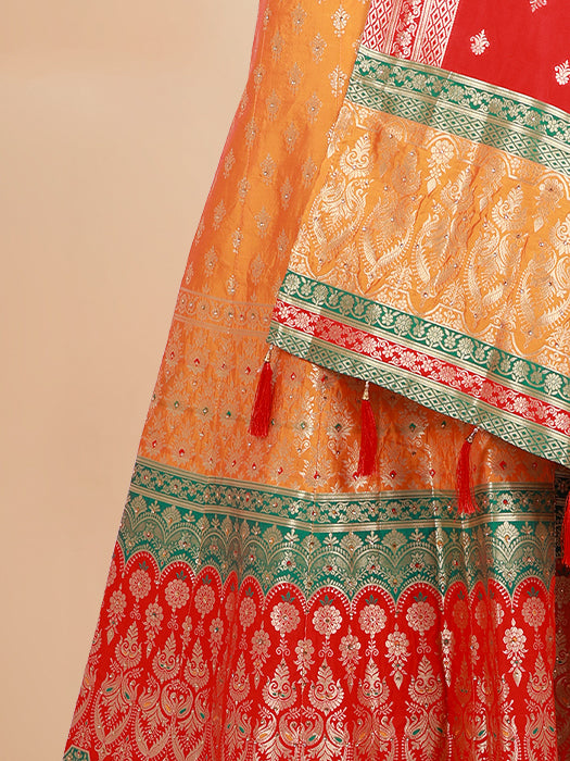 Banarasi Lehenga Choli with Dupatta