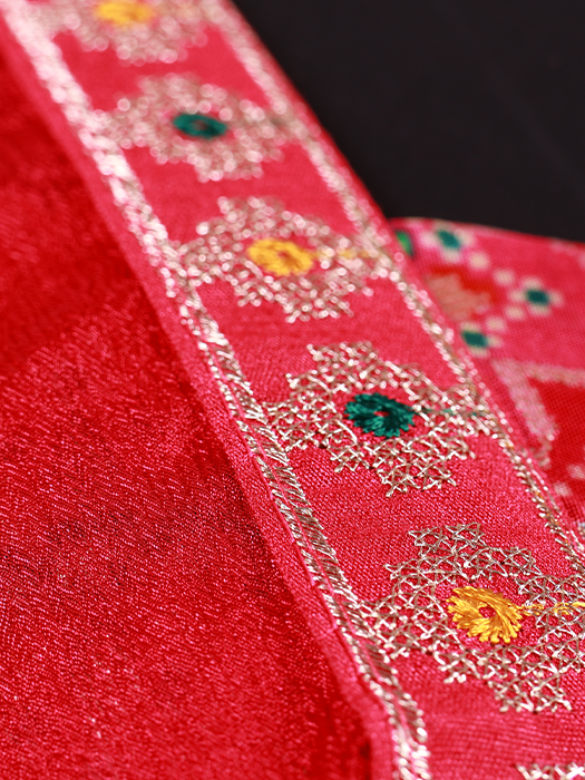 Pure Russian Dola Jacquard Suit with Dupatta