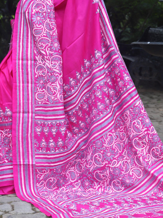 Pure Bangalore Silk, Silk Mark, Sojni  Saree