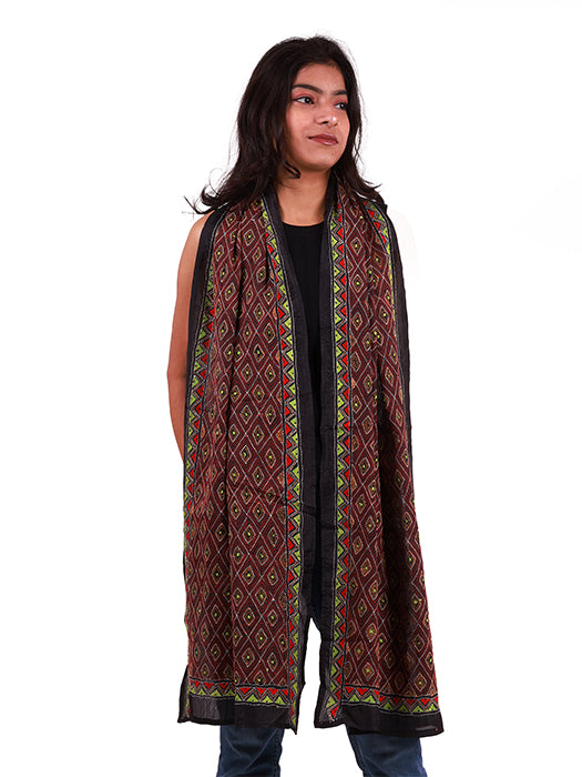 Kantha stole