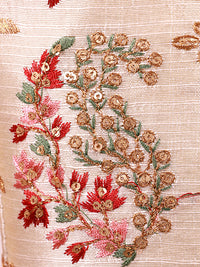 Thumbnail for Silk Fabric Floral & Paisley Embroidery Hand Bag