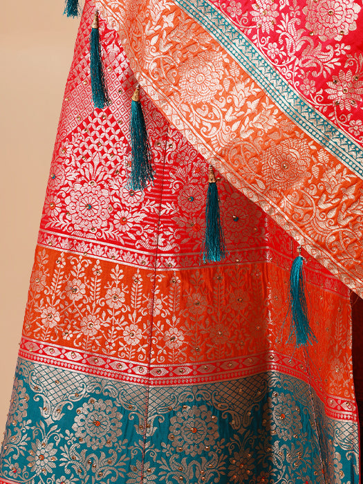 Banarasi Lehenga Choli with Dupatta