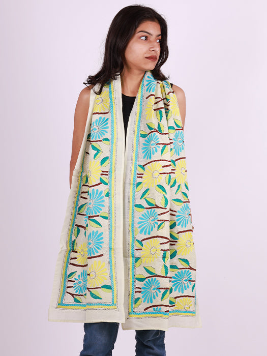 Kantha Stole