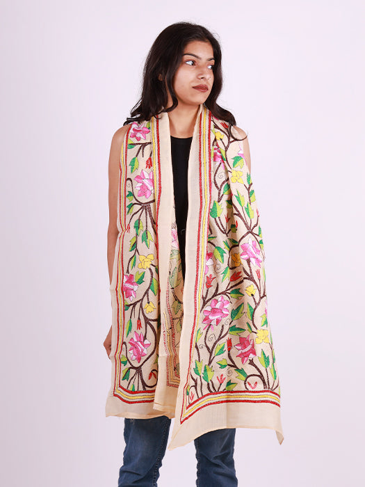 Kantha Stole