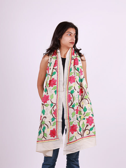 Kantha Stole