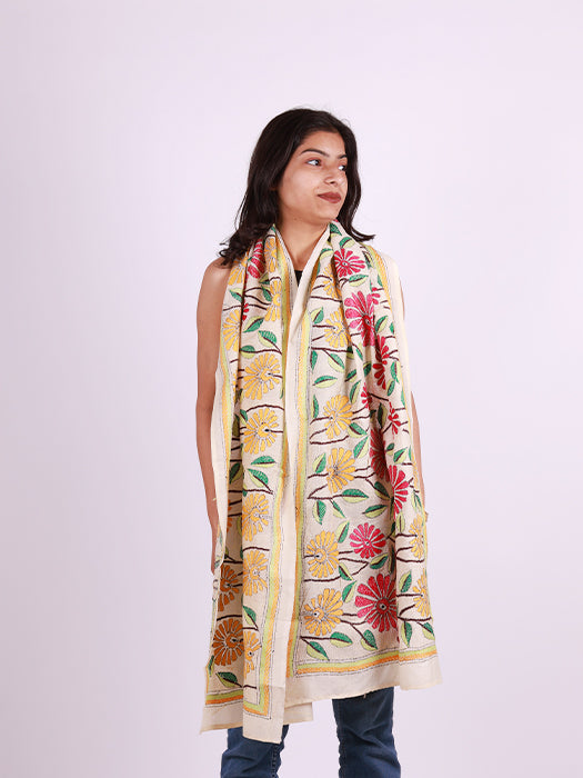 Kantha Stole