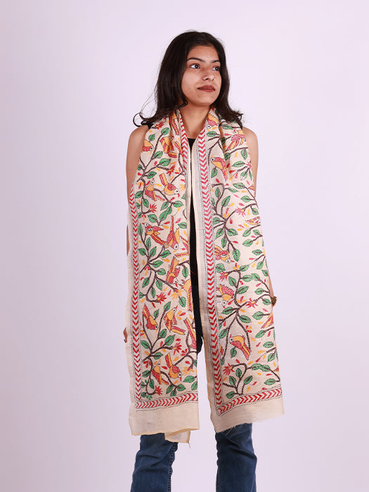 Kantha Stole